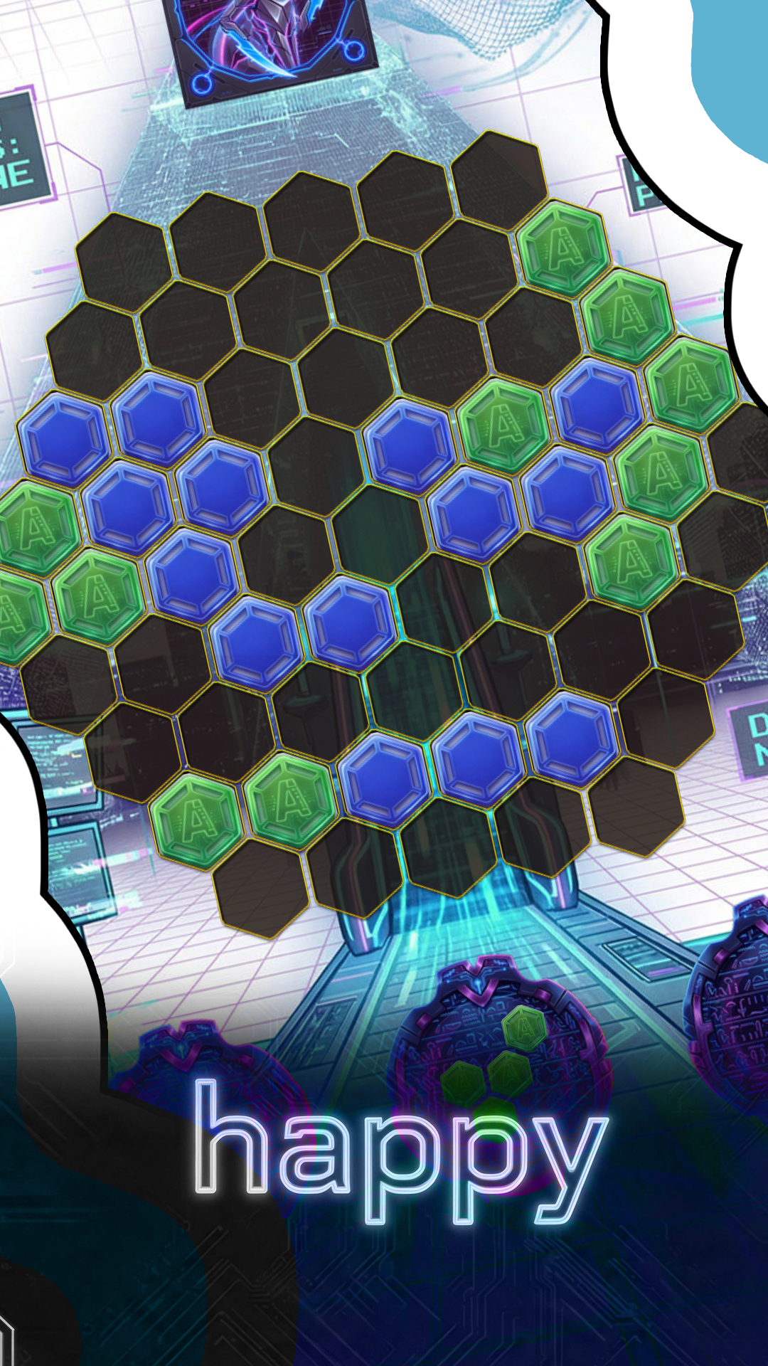 Strategic gem placement
